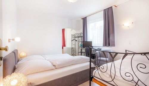 Habitación con 1 cama doble o 2 individuales
