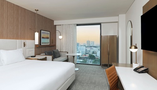 Habitación estándar, 1 cama de matrimonio grande, no fumadores, vistas a la ciudad