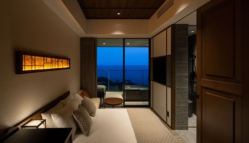 Habitación económica doble, vistas al mar