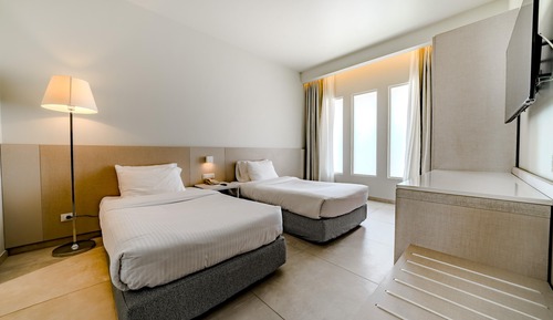 Habitación familiar, varias camas