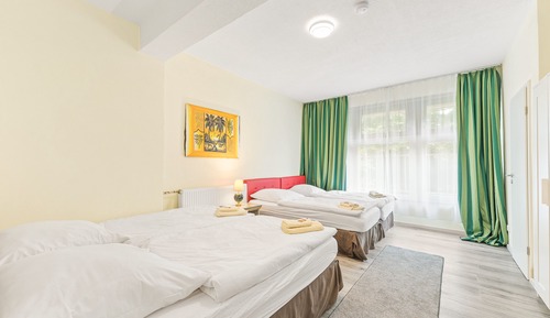 Habitación cuádruple básica, baño privado