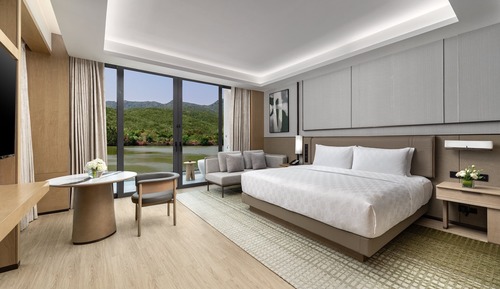 Villa presidencial, 1 cama de matrimonio grande