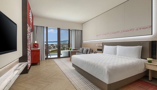 Habitación estándar, 1 cama de matrimonio grande, vistas al mar