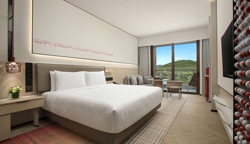 Habitación estándar, 1 cama de matrimonio grande, vistas al lago