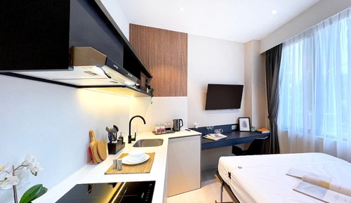 Estudio Premier, 1 cama de matrimonio