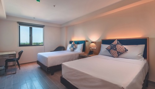Habitación ejecutiva con 2 camas individuales