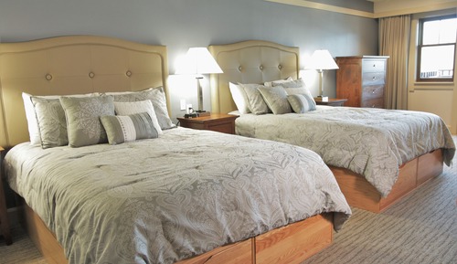 Suite estudio Deluxe, varias camas, vistas al lago