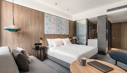 Habitación estándar, 1 cama de matrimonio grande, vistas al mar