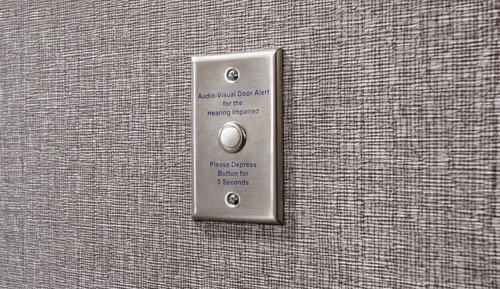 Suite, 1 cama de matrimonio grande, accesible para personas con discapacidad ( Efficiency, Hearing)