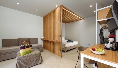 Habitación superior con 1 cama doble o 2 individuales