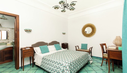 Habitación panorámica doble, 1 habitación, terraza, vistas al mar
