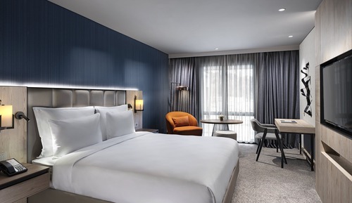 Habitación Premium, 1 cama de matrimonio grande (Bosphorus Bridge View)