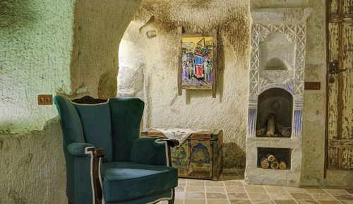 Habitación tradicional doble, 1 cama doble, no fumadores, chimenea