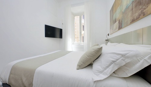 Habitación doble, baño privado, vistas a la ciudad
