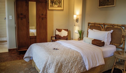 Habitación individual estándar, 1 cama individual grande, vistas al jardín