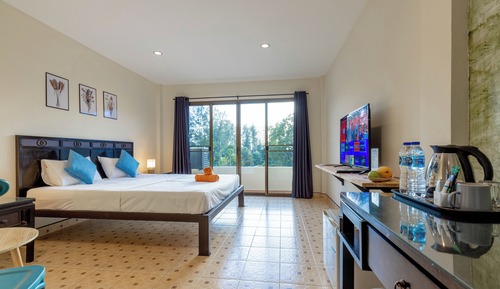 Habitación superior, 1 cama de matrimonio grande