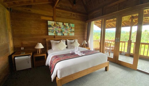 Habitación Deluxe doble, vistas al jardín