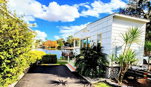 Casa de campo de diseño, vistas al lago