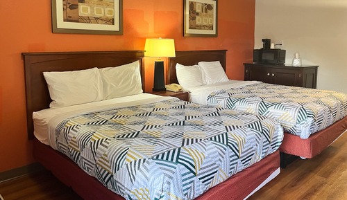Habitación estándar, 2 camas de matrimonio, no fumadores