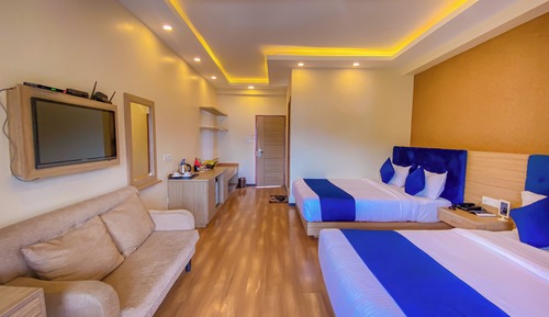 Habitación familiar, vistas al lago