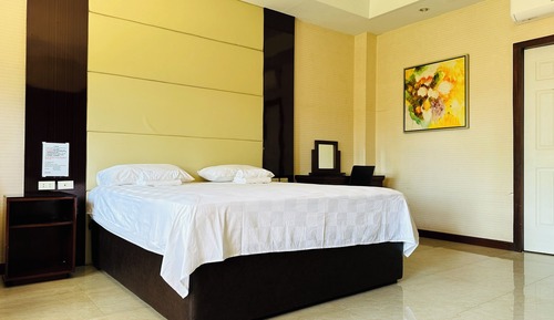 Habitación Deluxe doble, 1 cama de matrimonio grande, no fumadores, vistas al mar