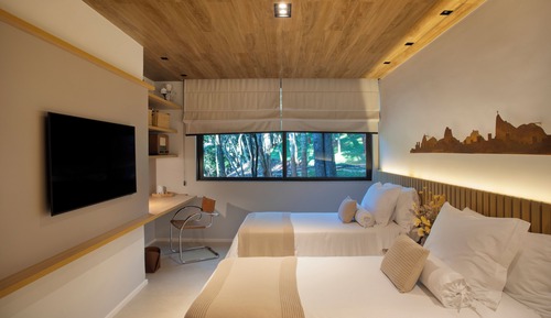 Casa de campo de lujo, 2 habitaciones, bañera de hidromasaje, vistas al jardín