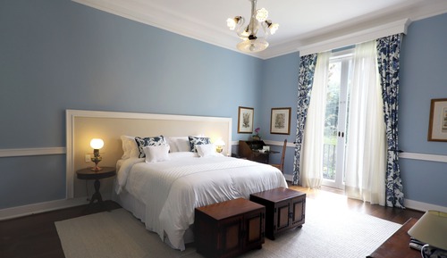 Habitación superior, vistas al jardín