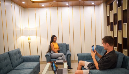 Suite estudio de lujo, 1 cama de matrimonio grande, planta ejecutiva