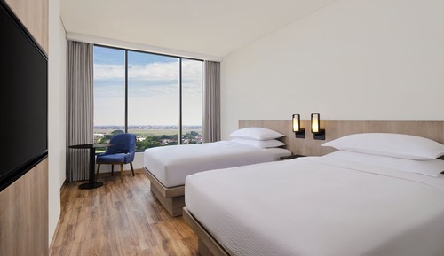 Habitación Deluxe, 2 camas individuales, vistas a la ciudad