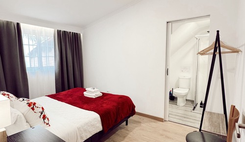 Habitación doble, baño privado