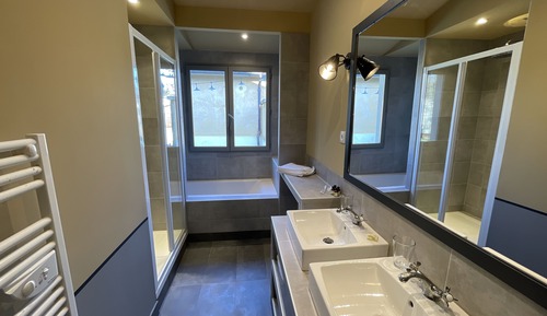 Habitación Deluxe doble, baño privado, vistas al jardín