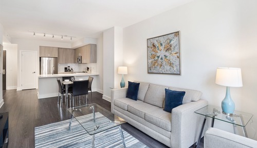 Apartamento de lujo, 1 cama de matrimonio con sofá cama