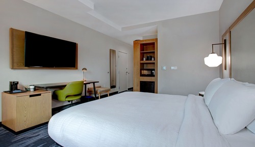 Estudio, 1 cama de matrimonio grande con sofá cama (Mobility Accessible, Roll-in Shower)