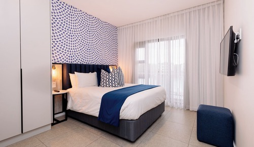 Habitación exclusiva, 1 cama de matrimonio, no fumadores, vistas a la laguna
