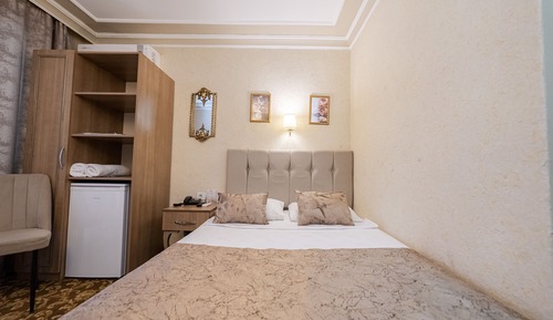 Standard Room with City View and French Balcony (Double Bed)