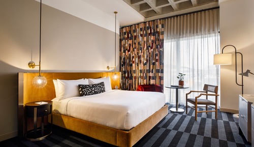 Habitación Deluxe, 1 cama de matrimonio grande, no fumadores, vistas a la ciudad