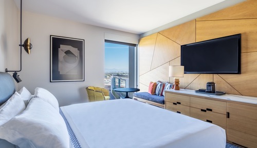 Habitación, 1 cama de matrimonio grande (Hollywood Hills View)