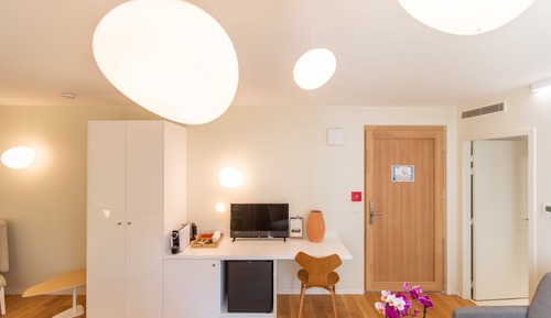 Suite junior, terraza