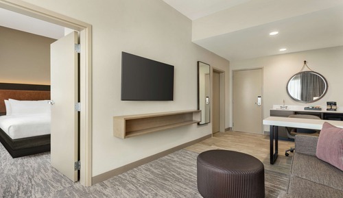 Suite, 1 cama de matrimonio grande, accesible para personas con discapacidad (3x3 Shower)