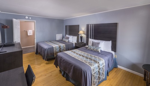 Habitación estándar, 2 camas dobles, accesible para personas con discapacidad
