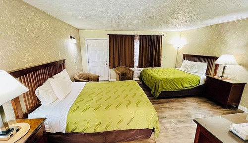 Habitación individual estándar, 2 camas de matrimonio, no fumadores, frigorífico y microondas