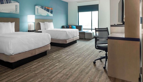 Suite, 1 habitación, accesible para personas con discapacidad (2 Queen Beds with Sofa Bed)