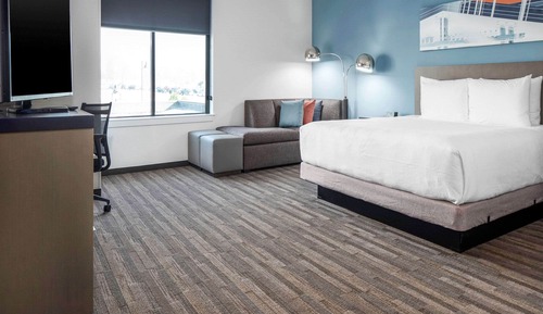 Suite estudio, 1 cama de matrimonio grande con sofá cama, accesible para personas con discapacidad