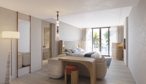 Habitación de lujo, 1 cama de matrimonio grande (Ocean)