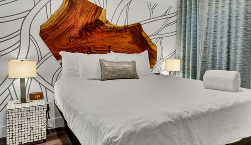Suite estudio Deluxe, 1 cama de matrimonio grande, accesible para personas con discapacidad
