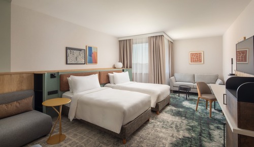 Habitación estándar, 2 camas individuales, accesible para personas con discapacidad