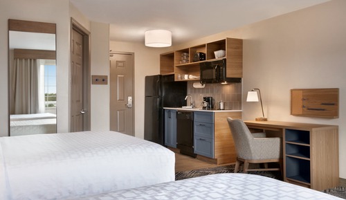 Suite estudio, 2 camas de matrimonio