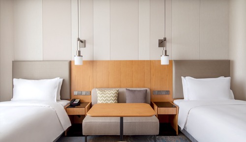 Habitación estándar, 2 camas individuales, vistas al jardín