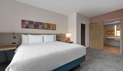 Suite, 1 cama de matrimonio grande, accesible para personas con discapacidad (Mobility & Hearing)