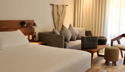Habitación, 2 camas de matrimonio, balcón (Essential)